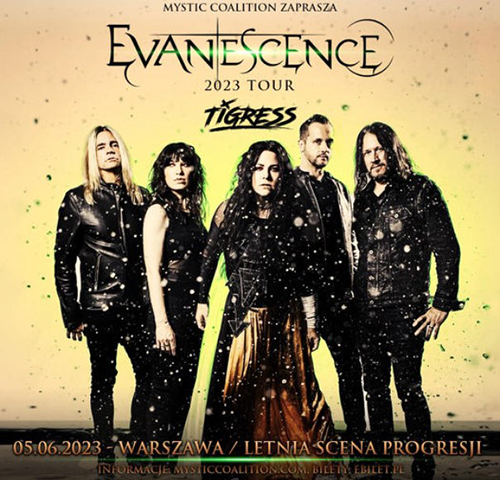 Evanescence 5 czerwca w Warszawie