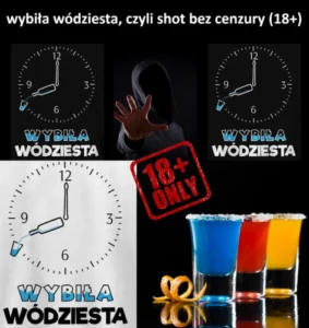 Wybiła wódziesta, czyli shot bez cenzury (18+)